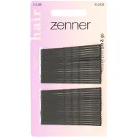 Zenner 3x Schuifspeldjes Zwart, 5cm 36 Stuks