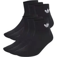 Adidas Originals Sokken 'Mid Ankle 6 Pairs' zwart / wit