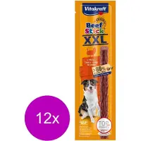 Vitakraft Beefstick Xxl - Hondensnacks - 12 x Kalkoen Rund 30 g