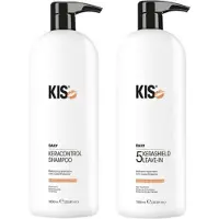 Kis Daily KeraControl Shampoo & KeraShield Leave-In - 2x1000ml