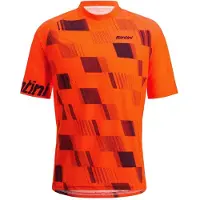 Santini Fibra Korte Mouw Enduro Trui