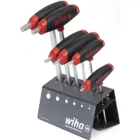 Wiha Inbus Haakse schroevendraaierset 3.0 mm, 4.0 mm, 5.0 mm, 6.0 mm, 8.0 mm, 10.0 mm 6-delig