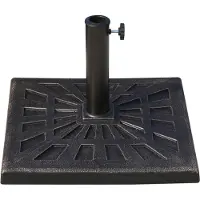 Outsunny Sunny Parasolvoet 15 kg 47 cm x 47 cm x 32 cm