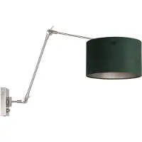 Steinhauer Wandlamp Prestige Chic 8109ST met groen velours kap