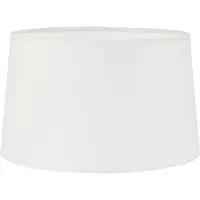 Mexlite Kap 24*30*18 Rnd Be27 Effen Wit