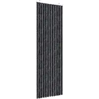 vidaXL Vliegengordijn 56x185 cm chenille antraciet
