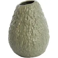 Light & Living vaas deco 22,5x22x29,5 cm avocado keramiek olijf