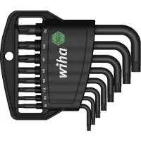 Wiha TORX Classic 363 H8 Binnen-Torx Haakse schroevendraaierset T 9, T 10, T 15, T 20, T 25, T 27, T 30, T 40 8-delig