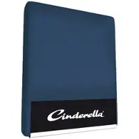 Cinderella Topper Hoeslaken Navy (Jersey)-160 x 200/210 cm