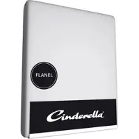 Cinderella Hoeslaken Light Grey (Flanel)-70 x 200/210 cm