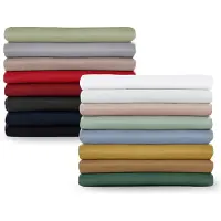Blumtal Basic Bedlaken Microvezel - 180 x 275 cm - Zwart - hoeslaken zonder elastiek