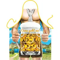 Benza Nog 1tje dan - Sexy Grappig Leuk Tirol Tiroler Schort Keukenschort