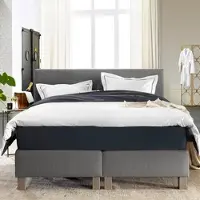De Witte Lietaer Dekbedovertrek Elegance White Satijn-240 x 200 / 220 cm | Lits-Jumeaux