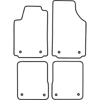 TCP Mattenset Audi A1 - 2010 - 2018