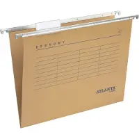 Djois Economy Hangmap A4 V-bodem 230 g/m² Bruin FSCgecertificeerd 50 Stuks