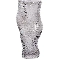 Beliani DYTIKO - Decoratieve vaas - Grijs - Glas