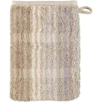 Cawö Washandje Noblesse Cashmere Stripes Sand (Set van 6)