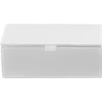 DECOR WALTHER Opbergbox Brownie Met Deksel Groot Wit