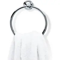 DECOR WALTHER Handdoekring Classic Chrome