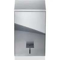 DECOR WALTHER Prullenbak TE 70 Softclose Pedal Bin RVS Polished