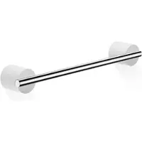 DECOR WALTHER Handdoekstang Stone Mat Wit Chrome 30 cm