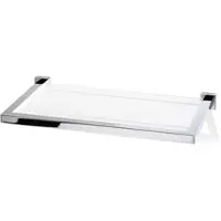 DECOR WALTHER Planchet Corner Met Rand Chrome 30 cm