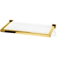 DECOR WALTHER Planchet Corner Met Rand Goud 30 cm