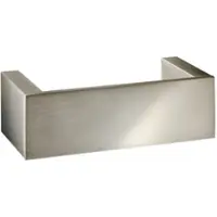 DECOR WALTHER Handdoekstang Brick Enkel Nikkel Geborsteld 20 cm