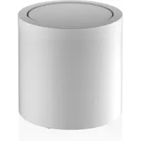 DECOR WALTHER Prullenbak Basic 6 L Met deksel White Matt
