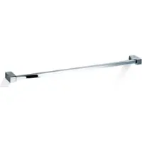 DECOR WALTHER Handdoekstang Corner Enkel Chrome 80 cm