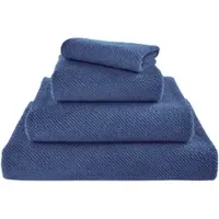 Abyss & Habidecor Badlaken Twill Cadette Blue (100 x 150 cm)