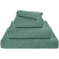 Abyss & Habidecor Gastendoek Twill Evergreen (40 x 60 cm)