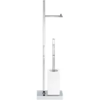 DECOR WALTHER Toiletrek Porzellan DW 6710 Chrome Wit