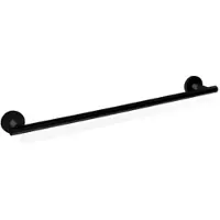 DECOR WALTHER Handdoekstang Basic Enkel Mat Zwart 50 cm