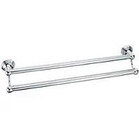 DECOR WALTHER Handdoekstang Classic Dubbel Chrome 60 cm