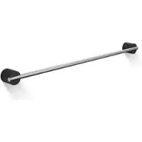 DECOR WALTHER Handdoekstang Stone Mat Zwart Mat RVS 60 cm