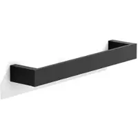 DECOR WALTHER Handdoekstang Contract HTE30 30 cm Black Matt