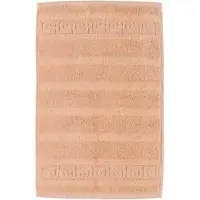 Cawö Gastendoek Noblesse Uni Cinnamon (Set van 6)
