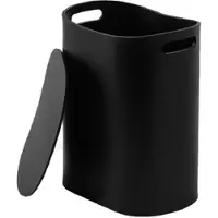 DECOR WALTHER Wasmand en Laundry Stool All In 35 L Acryl Black Matt