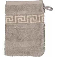 Cawö Washandje Noblesse Duo Reversible Graphite (Set van 6)