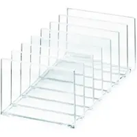 IDesign Organiser Sarah Tanno Palet Station Transparant (20,3 x 10,2 x 7,6 cm)