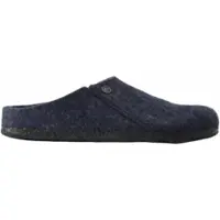 Birkenstock Pantoffel Unisex Zermatt Shearling Wool Felt Dark Blue Narrow-Schoenmaat 37