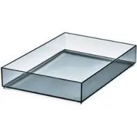 IDesign Opbergbox Sarah Tanno Grijs (20 x 25 x 5 cm)