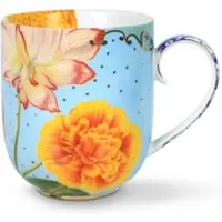Pip studio Mok Royal Flowers Large 325 ml (Set van 6)