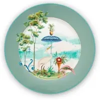 Pip studio Ontbijtbord Jolie Blue 21 cm (Set van 6)