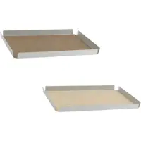 Lind DNA Dienblad Tray Square M Cloud Brown Nupo Sand