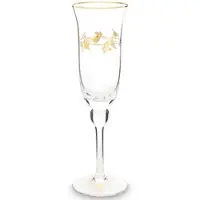 Pip studio Champagneglas Winter Wonderland Gold 220 ml (Set van 6)