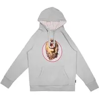 Snurk Hoodie Men Lion Head Uni Grey-M