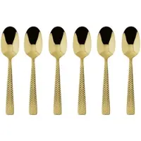 Sambonet Theelepel Cortina PVD Gold (6-Delig)