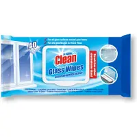 At Home 6x Reinigingsdoekjes Glas 40 stuks